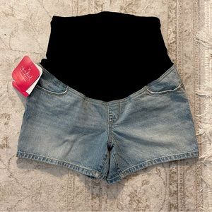 Isabel Maternity Jean Shorts